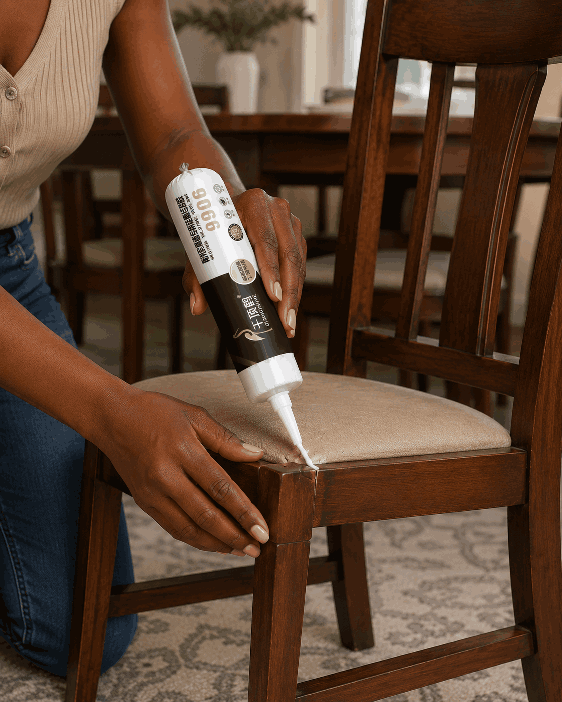 Broken Chair or Tile Fix